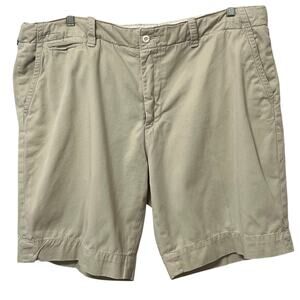 Polo Ralph Lauren Men’s Shorts Sz 42 Chinos Khaki Flat Front